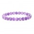 Natural Stone Beads Bracelet For Women Men Amethysts Crystal Quartzs Aquamarines Jades Jewelry Agates Elastic Bangle Bracelets